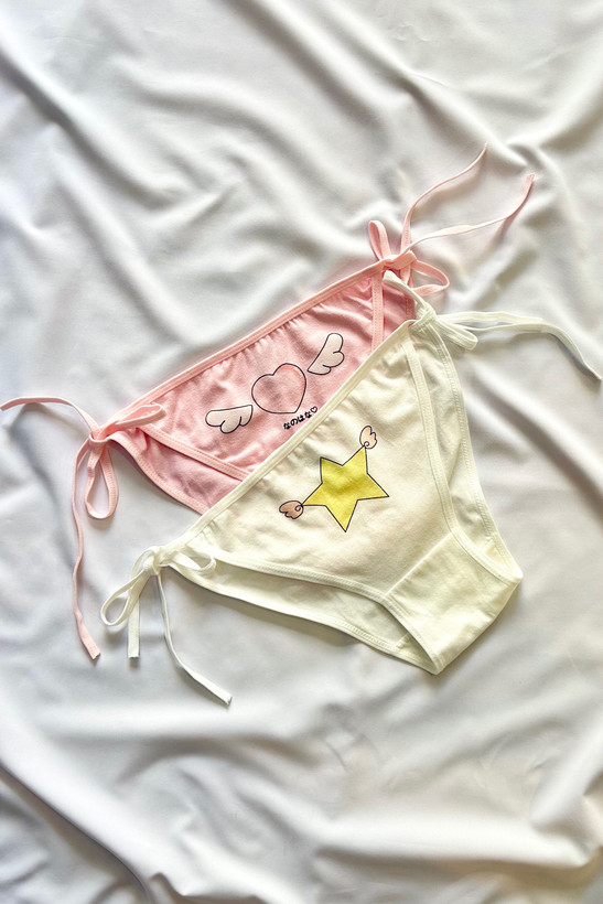 شورت فانتزی بغل گره ای وارداتی زنانه