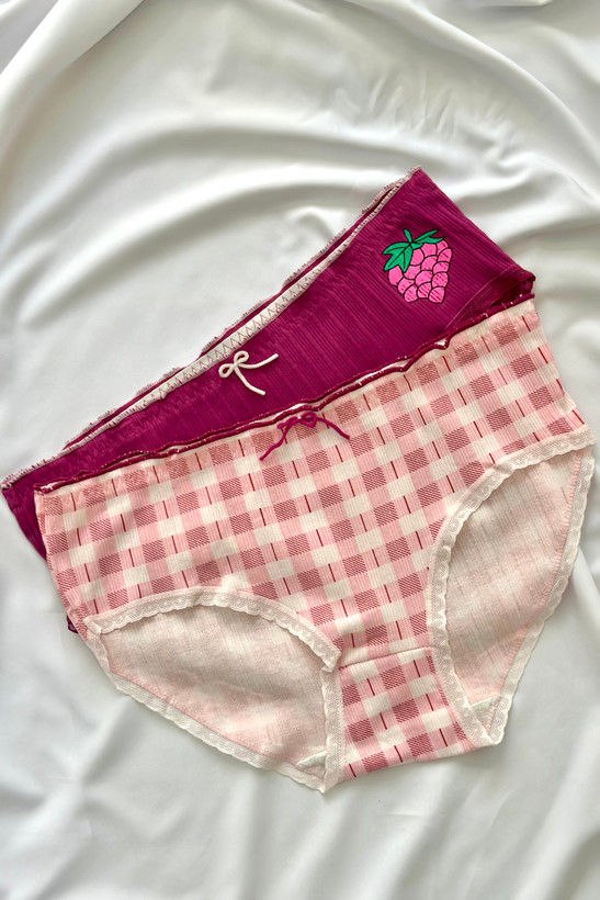 شرت طرح دار زنانه وارداتی رنگ بنفش