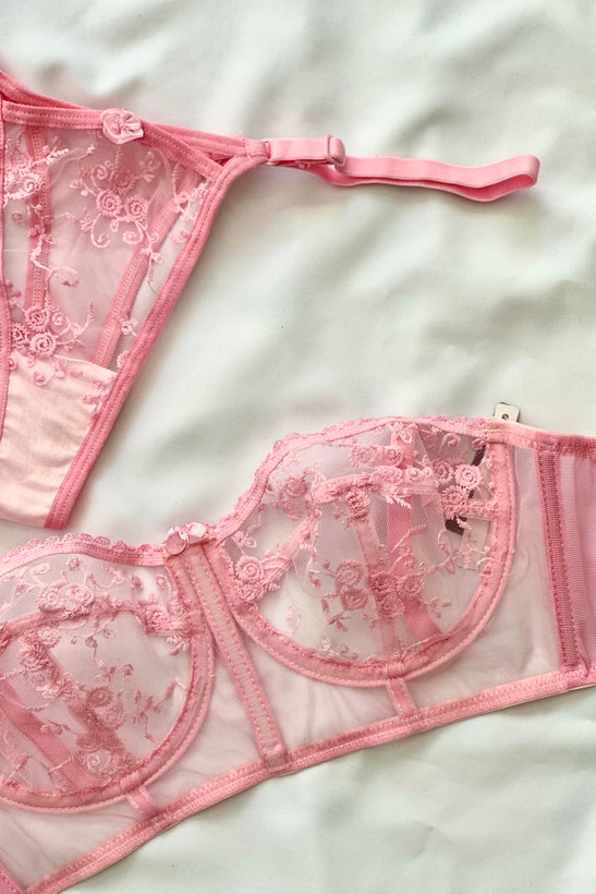 ست پایه بلند توری زنانه اورجینال