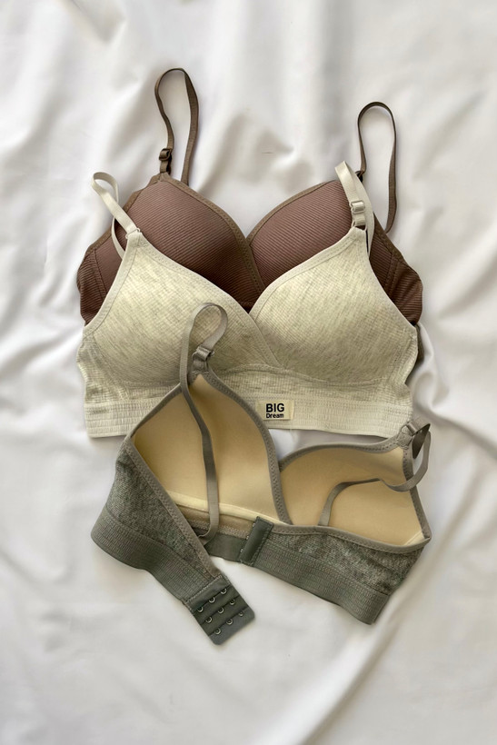 سوتین اورجینال دخترانه سایز کوچک بدون فنر و جک