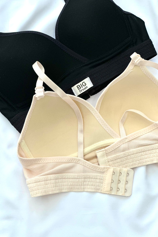 سوتین اسفنجی دخترانه لایه نازک