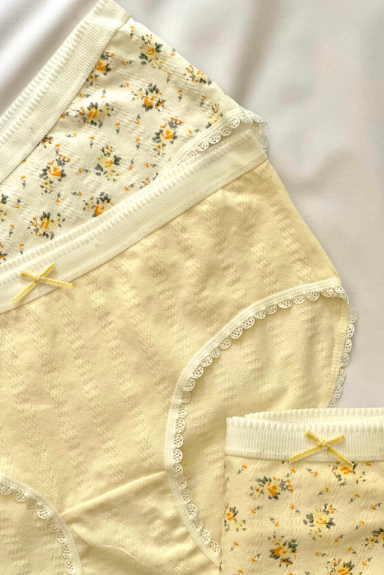 شورت نخ پنبه دخترانه وارداتی گل دار