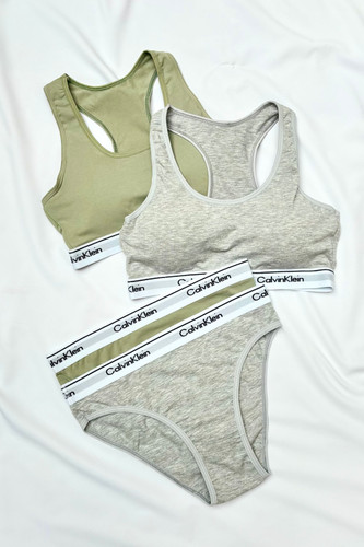 ست نیمتنه شورت کلوین کلاین نخی کد 5500